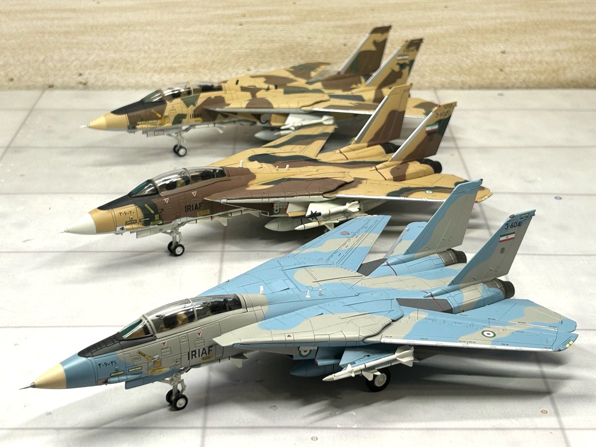 akabou_himawari's tweet photo. 🇮🇷#イラン空軍 #IslamicrepublicofiranAirForce #IRIAF
#CENTURYWINGS #センチュリーウイングス
#HobbyMaster #ホビーマスター
#CALIBREWINGS #カリバーウイングス
#F4E #F14A #Su24 https://t.co/F38XlD2U6M