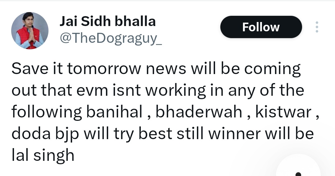 I love the honesty of  congress people.
Every time they announce the outcome of the elections in advance and start crying and cursing the EVMs😂😂😂
#ModiHaiToMumkinHai #RahulHaiToMushkilHai