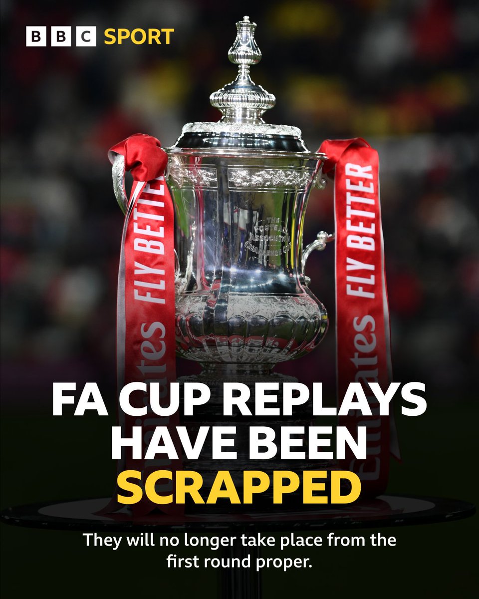 🚨 Some big #FACup news 🚨 This will split opinion! 👀 The change will take place from the 2024-25 season 🏆⚽