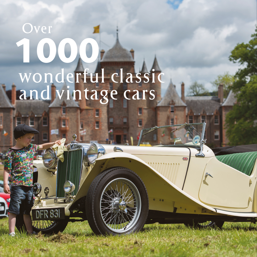 BVACClassic's tweet photo. Join us on Sunday, June 2nd, at Thirlestane Castle in Lauder for the BVAC Classic Festival of Motoring!

Book your tickets in advance online by 30 May only £12.50 per Adults
Under 16’s accompanied by an adult free

Find out more https://t.co/roR9GNomn5 https://t.co/makCtP6ZU2