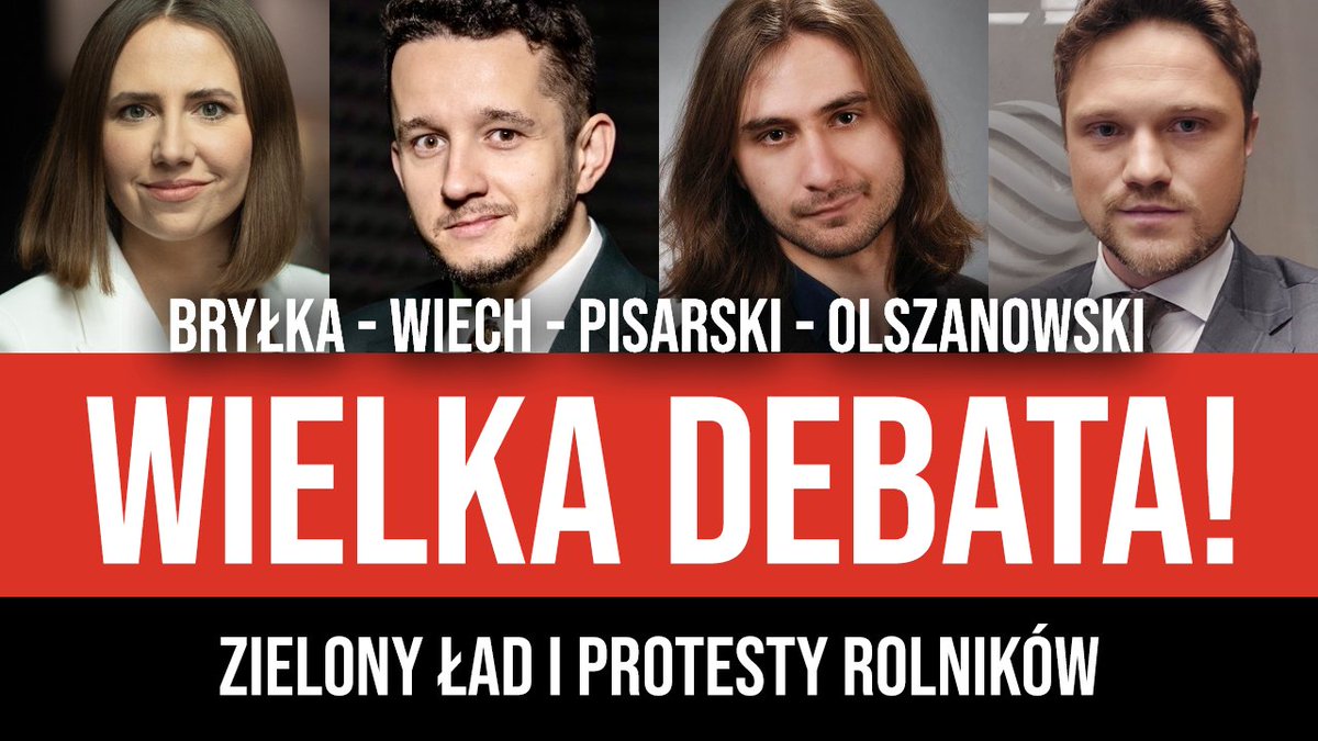 wojciechsiryk's tweet photo. Debata @jakubwiech, @annabrylka, @MikolajPisarski i @KarolOlszanows1 jest już dostępna na kanale @NamZalezy.

Link: https://t.co/hhLp4UmzKs

Pierwsze koty za płoty. Wkrótce kolejne debaty. https://t.co/bwpaKWrVMj