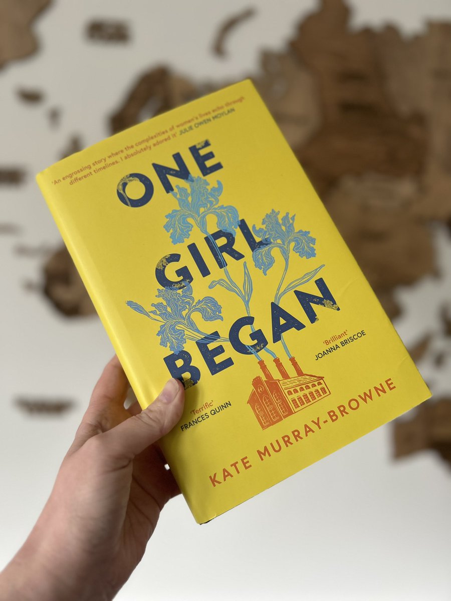 Belated thanks to @_frankiebanks @Phoenix_Bks for One Girl Began by Kate Murray Browne, out today. Three women, one building, 111 years.