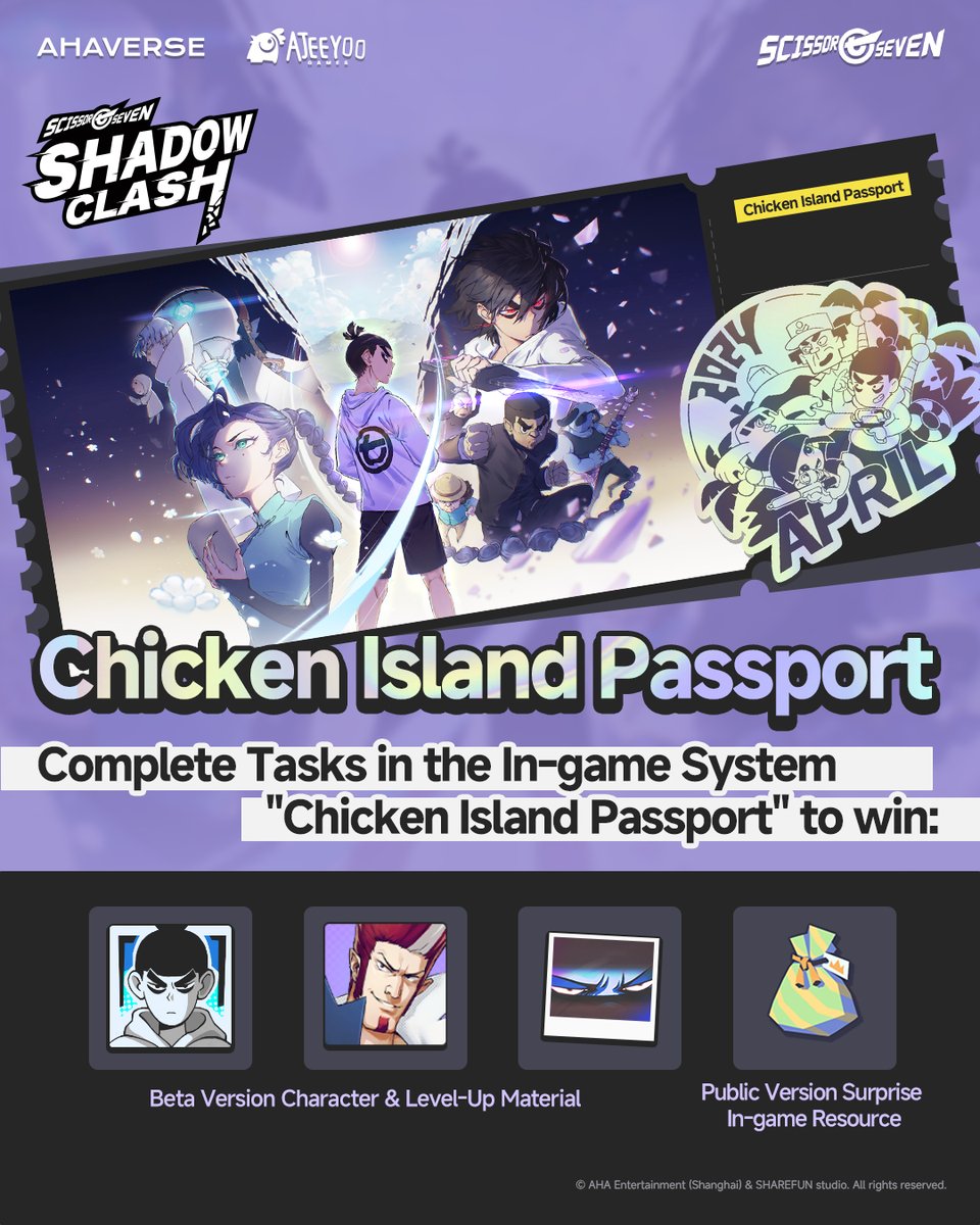 Scissor Seven: Shadow Clash tweet media