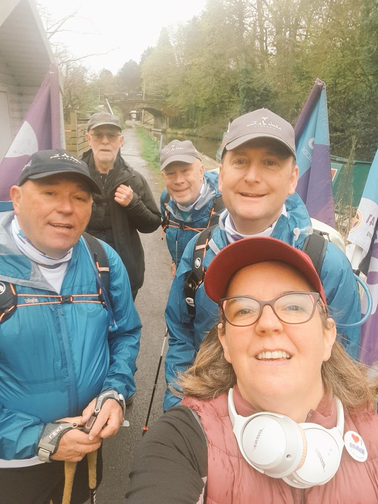 UKs biggest killer of children &amp; young people is suicide. I met &amp; walked with <a href="/3dadswalking/">3DadsWalking</a> this morning, it was moving. A dedication in their book to my BF Anna, I lost 30yrs ago to suicide. 
It's prompted more conversations with my teenage boys. 
<a href="/PAPYRUS_Charity/">PAPYRUS</a>
#Ilovewalking