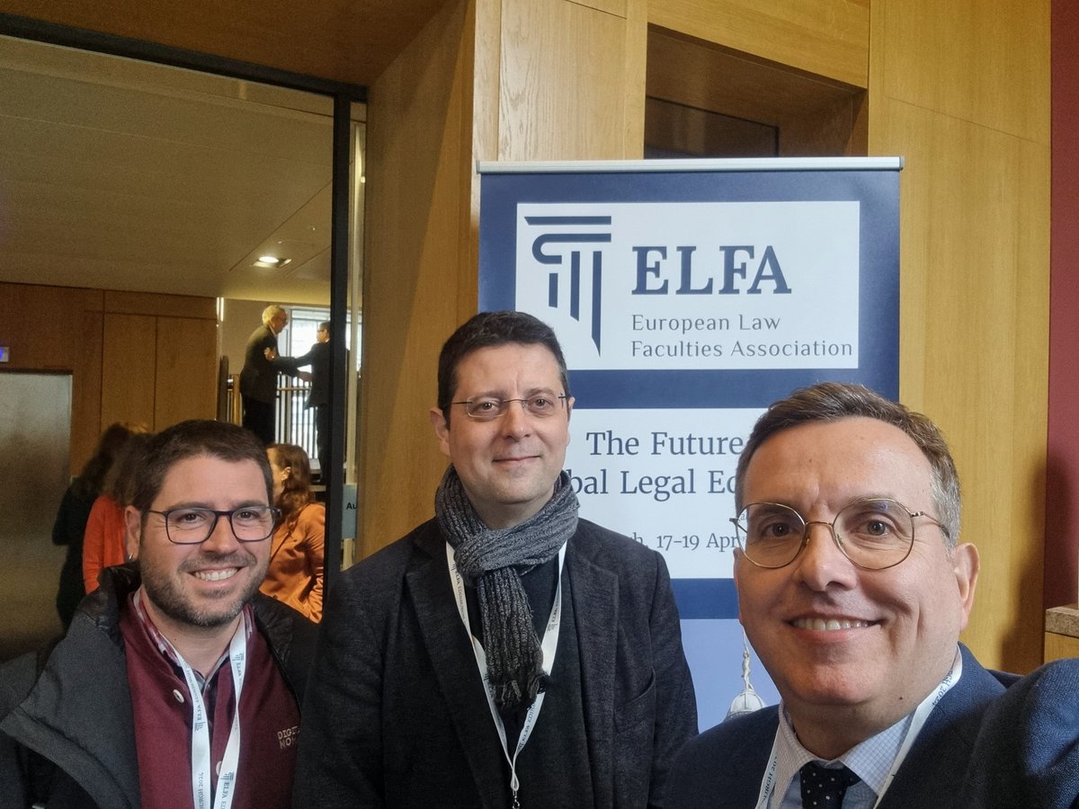 Attending @elfa_edu anual meeting & conference at magnificent Old College of @UoELawSchool #Edinburgh, with deans and vice-deans from Europe Law Faculties, facing the global challenges of legal education in the digital age #ELFAEdinburgh2024 #Legal #Education #Global @joshaw