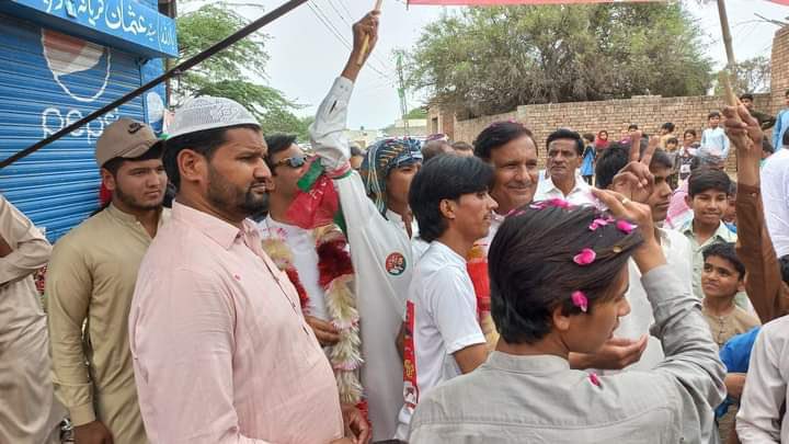 PTI Candidate Sardar Muhammad Hussain Dogar addressed a local Jalsa at NA132 Kasur.