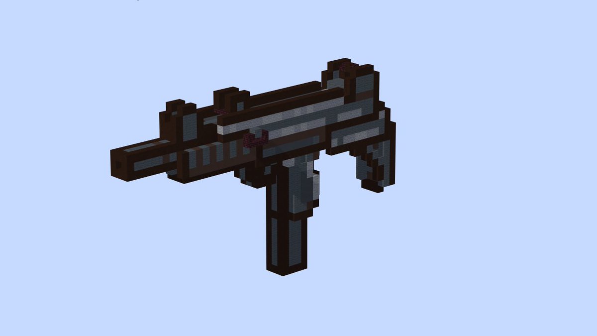 CinemaHanwil's tweet photo. UZI submachine gun rig from The Voxelated Armory for Mine-Imator 2.0+ https://t.co/FMErqdnIeN