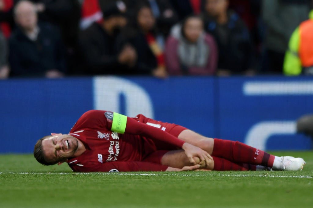 🎙️ Jordan Henderson talking about hurting his knee tendon in the first half in that historic comeback against Barcelona: “At half-time, I had injections and painkillers and jumped on the spinning bike for 10 minutes to stop my knee seizing up.”