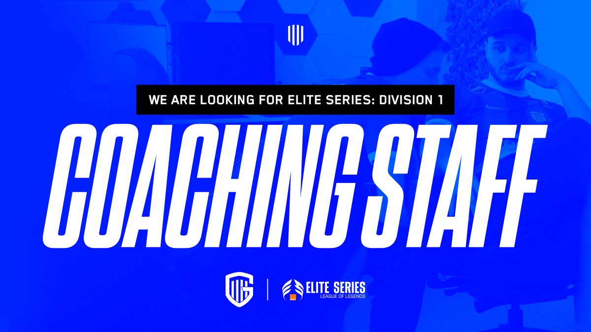 KRCGenkEsports's tweet photo. Are you our next @EliteSeriesLOL Coach during the Summer Split? Want to push a rookie roster to the top and get the DIV1 experience in our region?

𝗚𝗘𝗧 𝗜𝗡 𝗖𝗢𝗡𝗧𝗔𝗖𝗧
👉 Discord: ADUMON
✉️ alexander.dumon@krcgenk.be

#ESLOL | #OneWayUP https://t.co/yzgPSiU01v