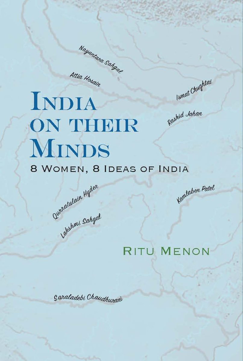 Does gender inform the manner in which one thinks of one’s relationship with one’s country?. Ritu Menon's book India On Their Minds: 8 Women, 8 Ideas Of India, will help you venture into an exciting new intellectual exploration. womenunlimited.in/catalog/produc… @ArundhatiRoy