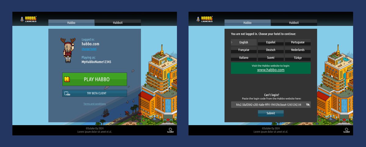 🔴 Muumiopappa reveals a new Launcher in his letter to the community. The classic client will be the main client, while the modern client will be labeled as a beta version. #Habbo

➡️ habbo.com/community/arti…