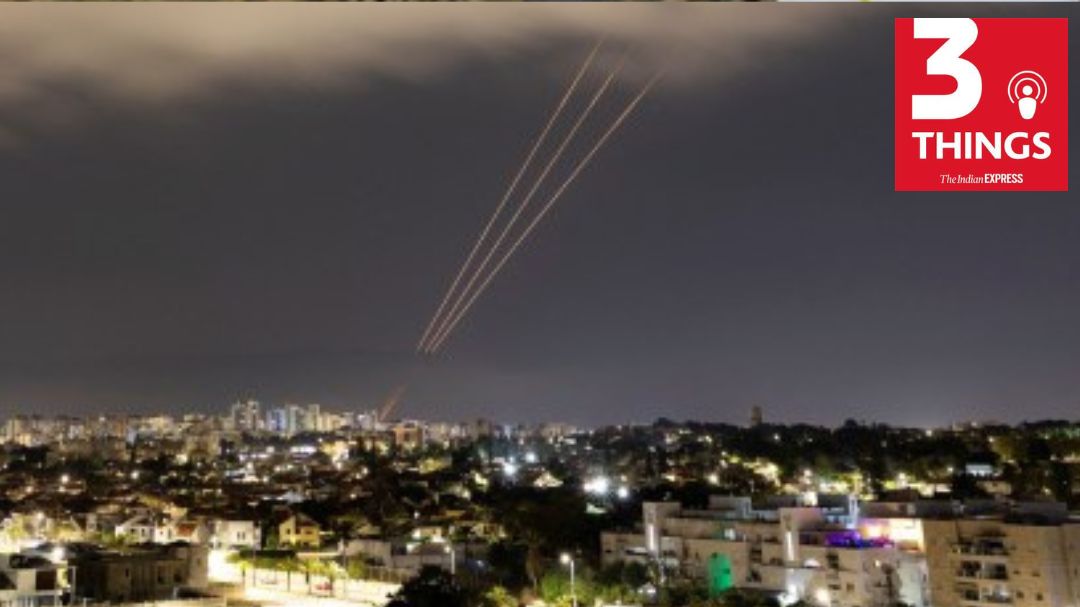 ExpressPodcasts's tweet photo. 🔊Next, Indian Express’ Diplomatic Affairs Editor @ShubhajitRoy  explains what has caused the latest tensions between Iran and Israel, and why India is concerned about it. (13:24)

Listen: https://t.co/cQFtq3hvQp https://t.co/gcSRiowf0S