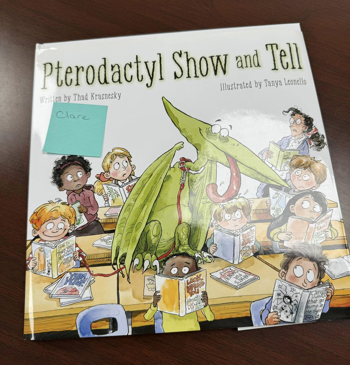 Get your copy of 'That Cat Can't Stay', 'Pterodactyl Show and Tell', and/or 'I Always, ALWAYS Get My Way' signed by the author, @KrasneskyThad! A picture book with a personalized message would make the best present for your kid. @IPGbooknews #signed #personalized