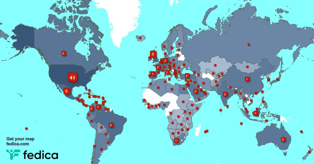 Special thank you to our 857 new followers from USA, Brazil, Venezuela, and more last week. fedica.com/!QOS_BRAND