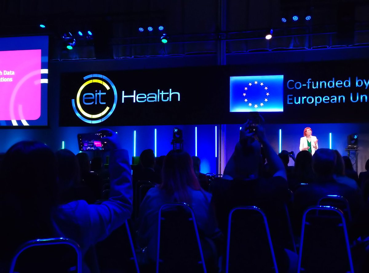 Very concise introduction to #EHDS by @Nienke_Schutte. We are ready to join her mission of bursting the implementation illusion to advance health & healthcare in Europe.
#EITHealthSummit
