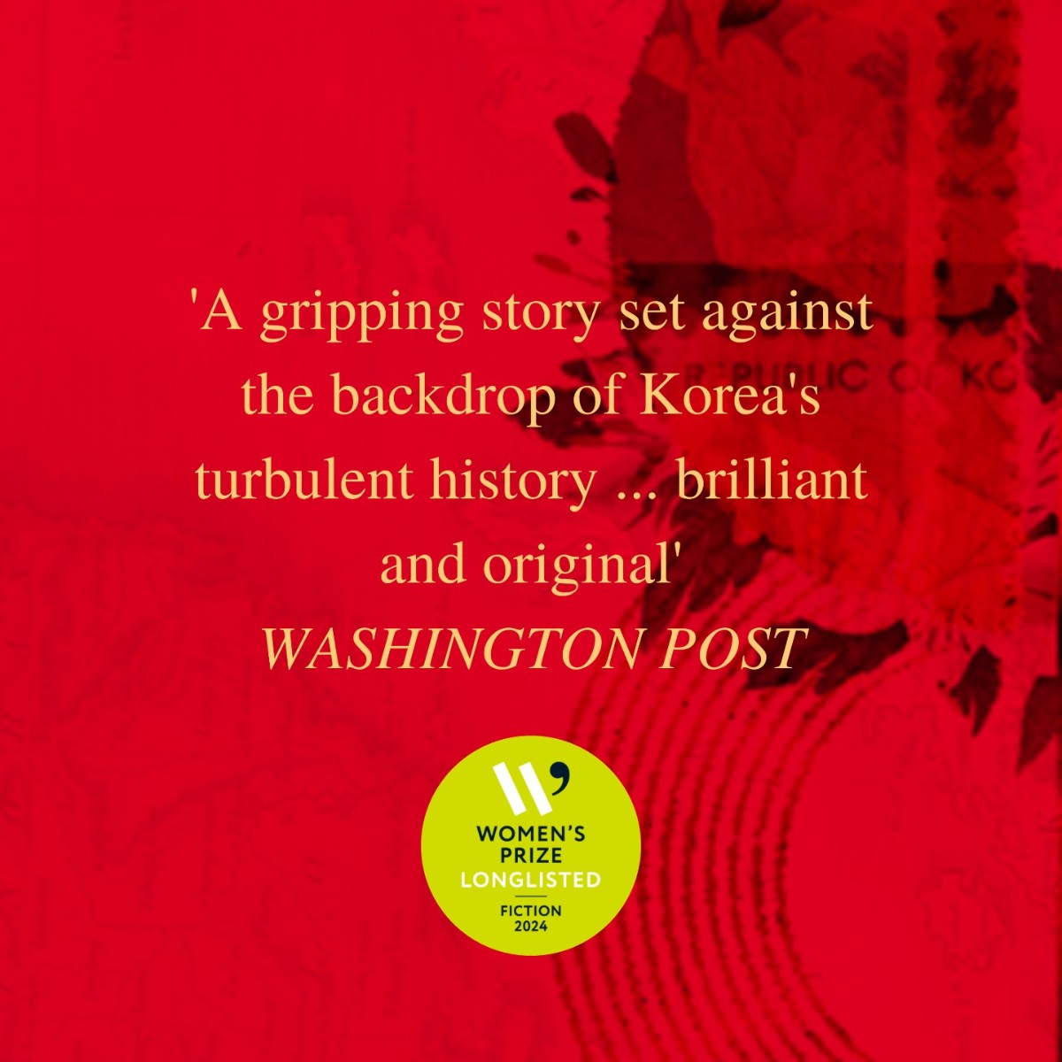 Happy Paperback Publication Day, 8 Lives of a Century-Old Trickster!

<a href="/lee_mirinae/">Mirinae Lee</a>'s debut novel is a beautifully compelling read about one woman's struggle to survive throughout a century of Korean history.

#8Lives #WomensPrize2024