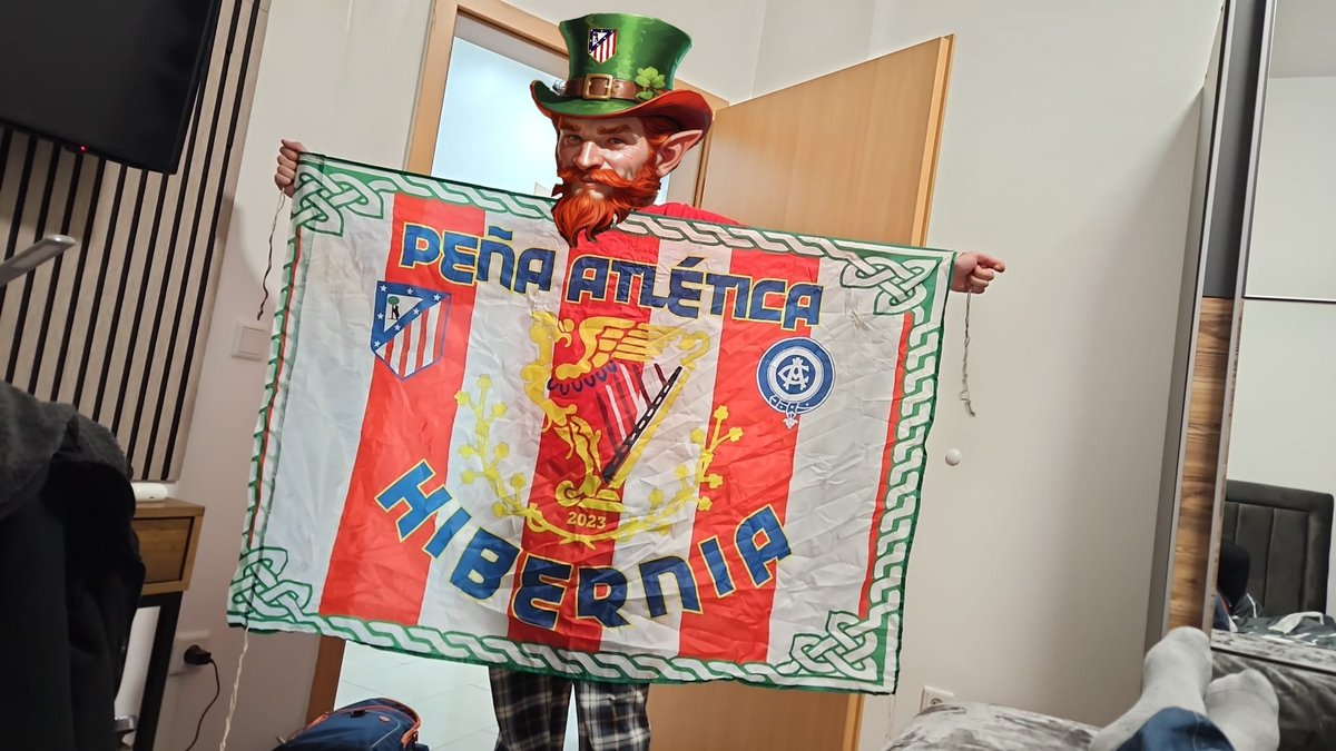 HiberniAtleti's tweet photo. I will follow you until my death. FORZA ATLETI 🇵🇪🇮🇪
#BVBATM
Hasta la muerte yo te seguiré. AUPA ATLETI 🇵🇪🇮🇪
.
.
.
#ireland #countymayo #westport #atleticomadrid #atleticosporelmundo #aplastaatleti #BVBatleti #forzaatleti https://t.co/s848Uv4otx