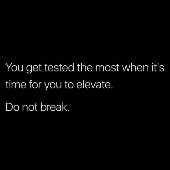 Don't break.