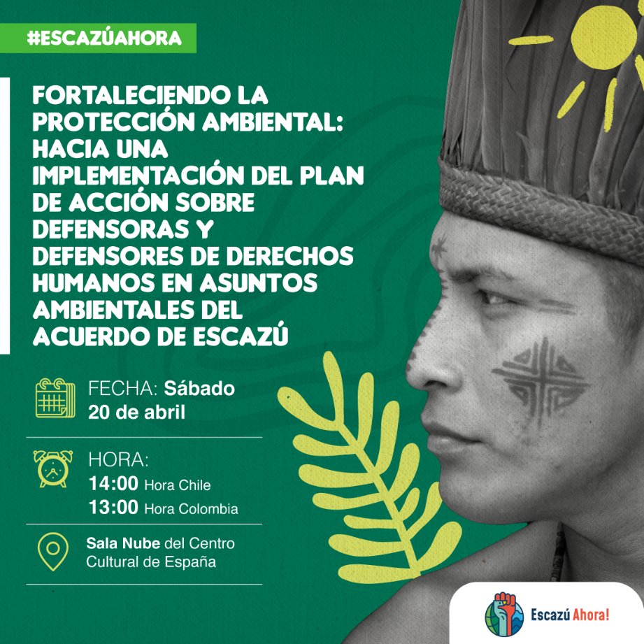 ambienteysoc's tweet image. #EscazúAhora📣 | Desde Ambiente y Sociedad estaremos participando en la #PreCOP y #COP3 del Acuerdo de Escazú 🤓⭐️. Te invitamos a conocer más de estos eventos aquí 👇.

📹 ¡También transmitiremos a través del canal de YouTube de @FIMA_Chile  y nuestra página de Facebook!