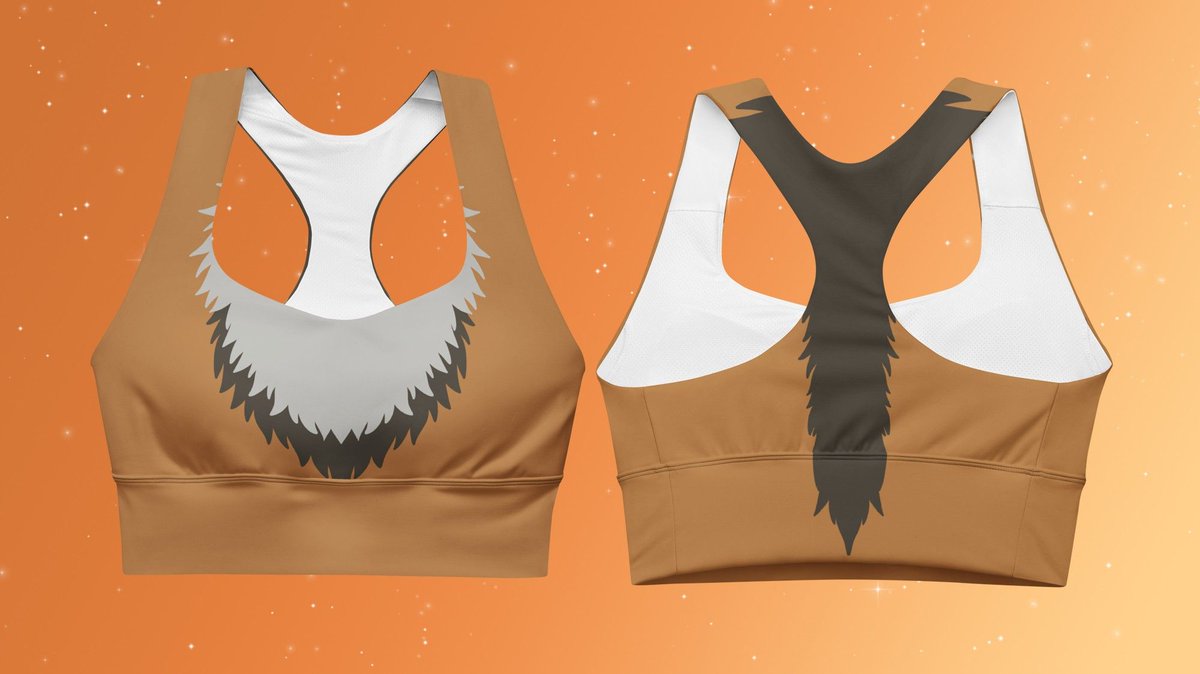 New product drop! Now offering sports bras!
First design available is my maned wolf! (more to come in the near future)
Purchase on my Etsy! (L!nk below)
#furry #furryart #furrymerch