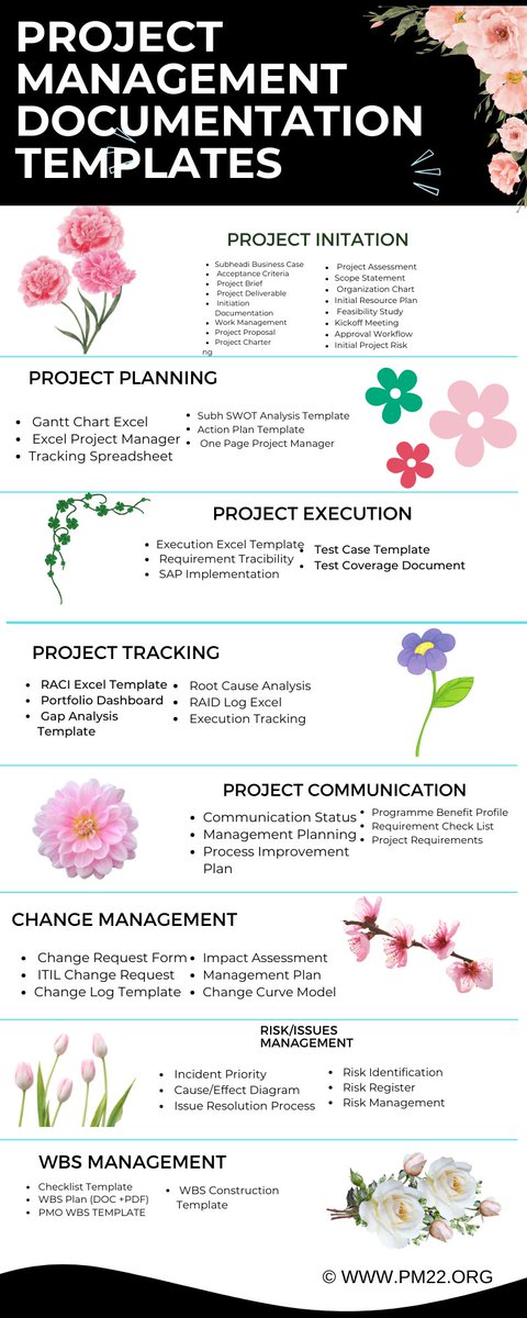 Project Management Templates & Documents in Excel at: pmguidelines.com/pmt A person who never failed is a person who never tried anything new.