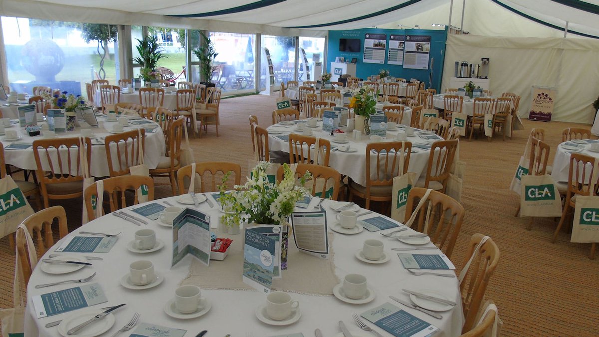 The summer show season will soon be here. You can now book places for our hospitality at the @SuffolkShow. Join us for breakfast, lunch and other events. Details > cla.org.uk/cla-east-news/…