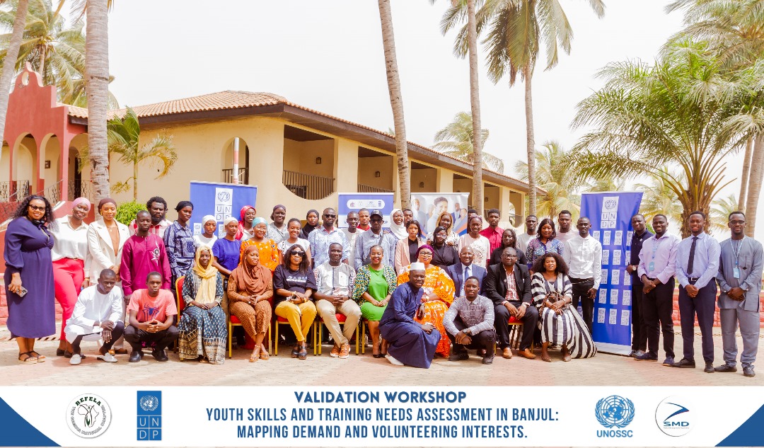 PolicySmd's tweet photo. SMD was contracted by the UNDP, Gambia office to conduct a youth skills assessment in Banjul. Upon assignment completion, we facilitated a validation workshop to ensure the findings outlined in our consultancy report aligns with the needs of Banjul and its youth. https://t.co/7asT6Qcl7l