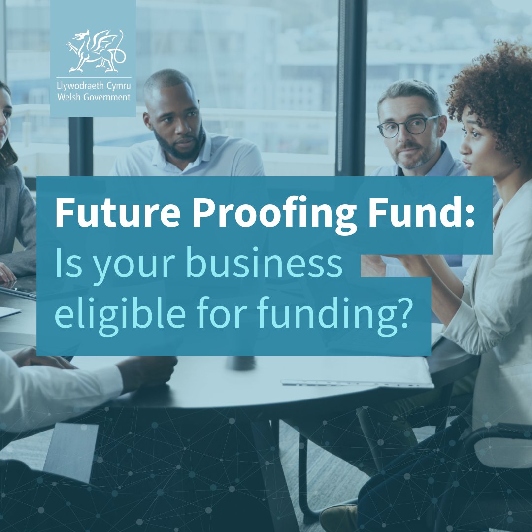 ✅Future Proofing Fund: Eligibility Checker Micro, small and medium-sized businesses in retail, hospitality, and leisure can now check if they are eligible for funding to help reduce their running costs. See if you're eligible🔽 businesswales.gov.wales/future-proofin… @_businesswales