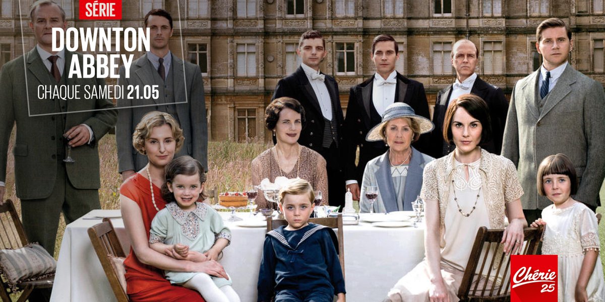 Cherie25tv's tweet photo. Les tensions montent à Downton Abbey alors que les secrets enfouis refont surface et que les alliances sont mises à l'épreuve. 💥🤫
🏰#DowntonAbbey
❤ L’intégrale
🕘Chaque samedi à 21.05 sur #Chérie25
#MaggieSmith #Série #HughBonneville #RobertCrawley #EarlOfGrantham https://t.co/7i5no02cvf