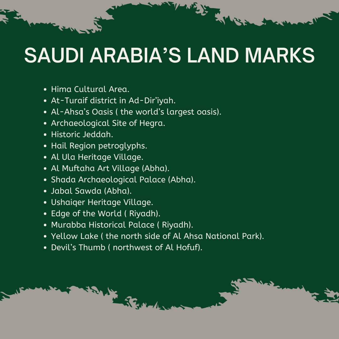 Happy World Heritage Day, lets take time to appreciate every heritage and culture around the world and preserve them for generations to come.

#HeritageDay 
#WorldHeritageDay 
#Saudivision2030 
#Saudi_arabia