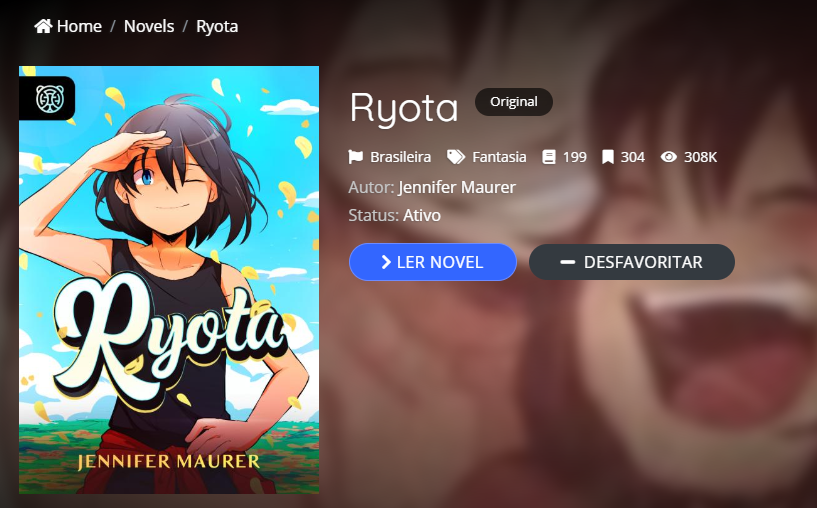 🚨 | A webnovel de Ryota está par atingir duzentos (200) capítulos publicados!