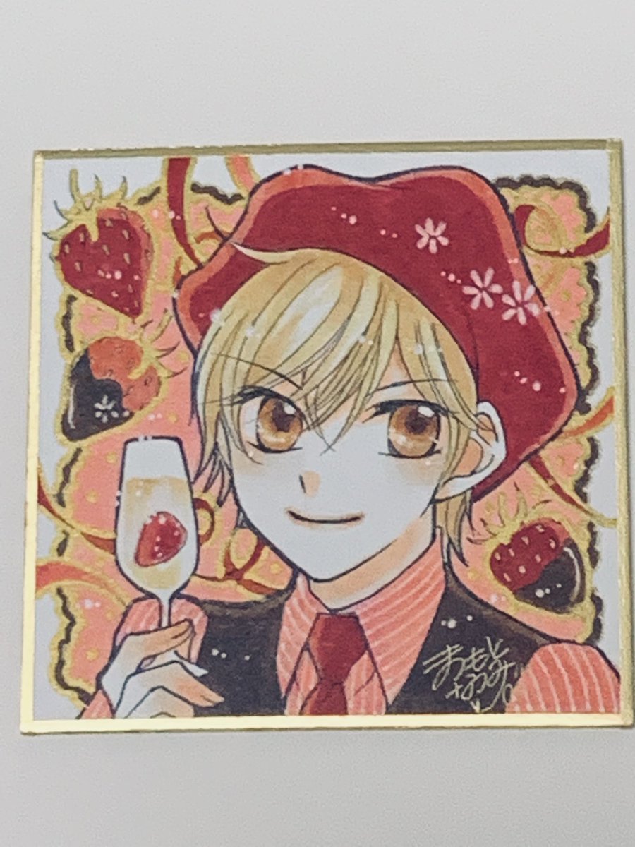ハッピーバースデー樫野🎉🎂🍓
マー君のミニ色紙もけっこう描きましたな。 