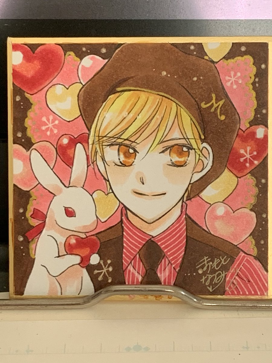 ハッピーバースデー樫野🎉🎂🍓
マー君のミニ色紙もけっこう描きましたな。 