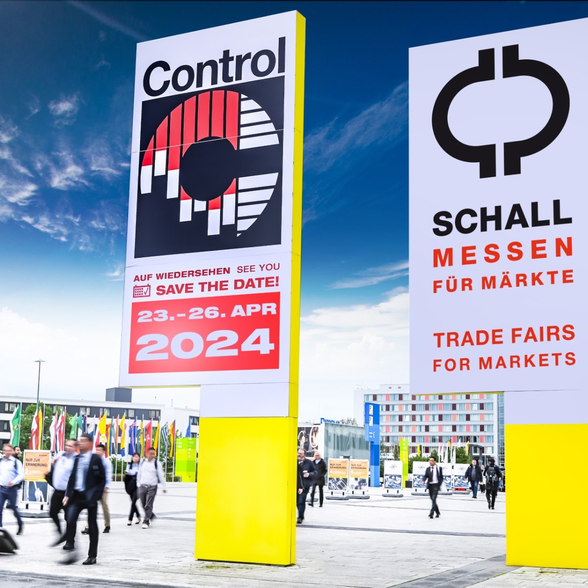 🌐 Start in 5 days. 📅23. bis 26. April 2024 | Stuttgart✈️ Airport right next to the fair #takethenextlevel #qualityassurance #Control2024 All information 👉 control-messe.com