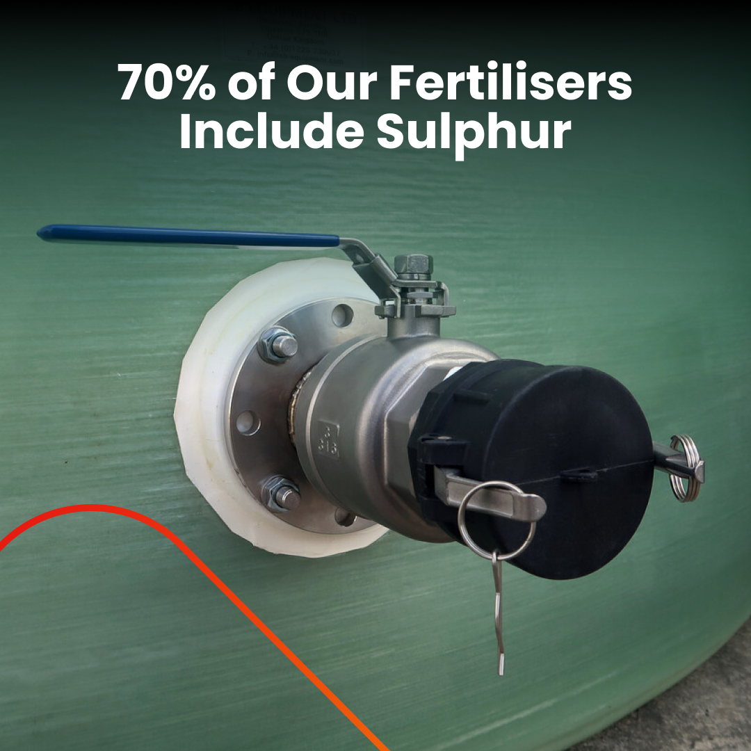 Our range of fertilisers offer the UK’s most concentrated liquid fertilisers. Benefit from enhanced plant nutrition & pH buffering, and improved on-farm logistics through increased sprayer efficiency.

#Nitrogen #LiquidFertiliser #Sulphur #Fertiliser #Agriculture