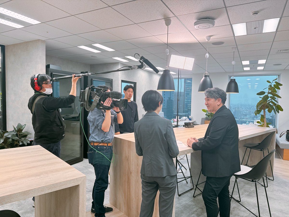 本日21時から放送のNHK「ニュースウォッチ9」にて、弊社の新卒採用の取り組みが放送される予定です。

ぜひご覧ください🙌
※番組の内容は変更になる場合があります