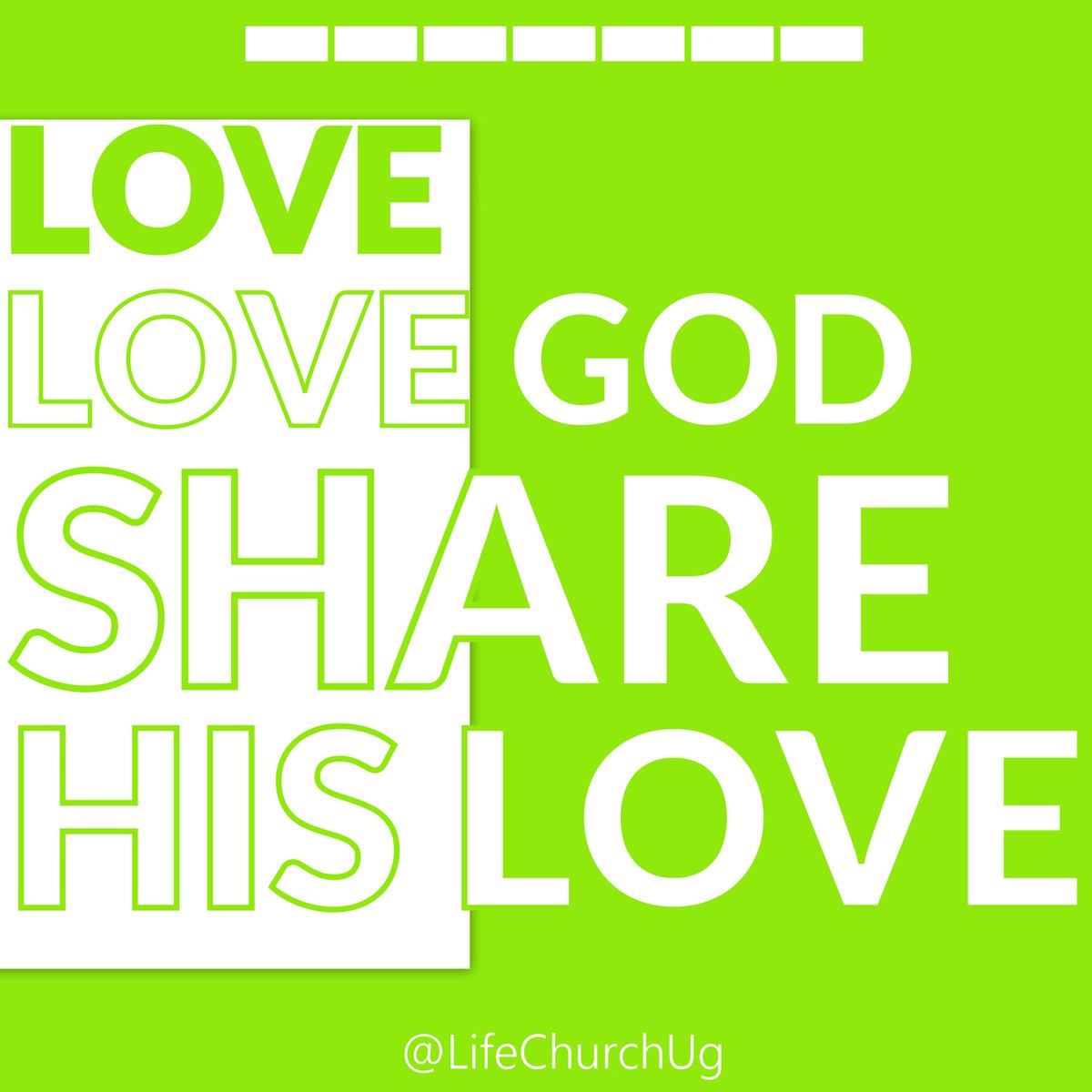LifeChurchUg's tweet photo. God Is Love, We Got To Love Him And Share His Love.
#LifeChurchUganda #LoveGod #ShareHisLove #TakingGround https://t.co/G3uF4ex3Rp
