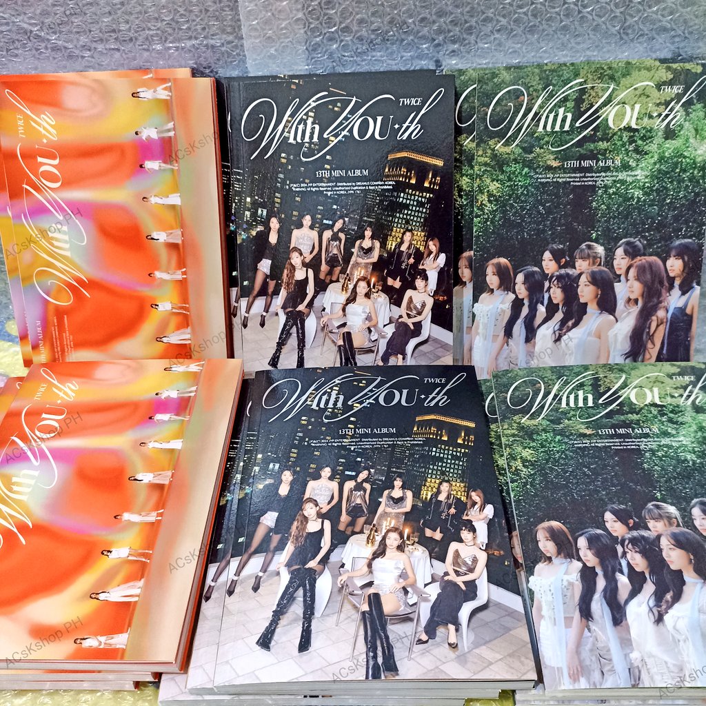 ACsKShop's tweet photo. #ACsKshop_PH

[ONHAND] TWICE - With You-th UNSEALED ALBUM

Inclu: PB &amp; CD 

💸 95 php ea // SET - 250 php + lsf 💸 

check out here: https://t.co/knrTquJ9o8

wts lfb twice mina sana dahyun jihyo chaeyoung jeongyeon tzuyu nayeon momo ph album sale https://t.co/ruyVCJ63uj