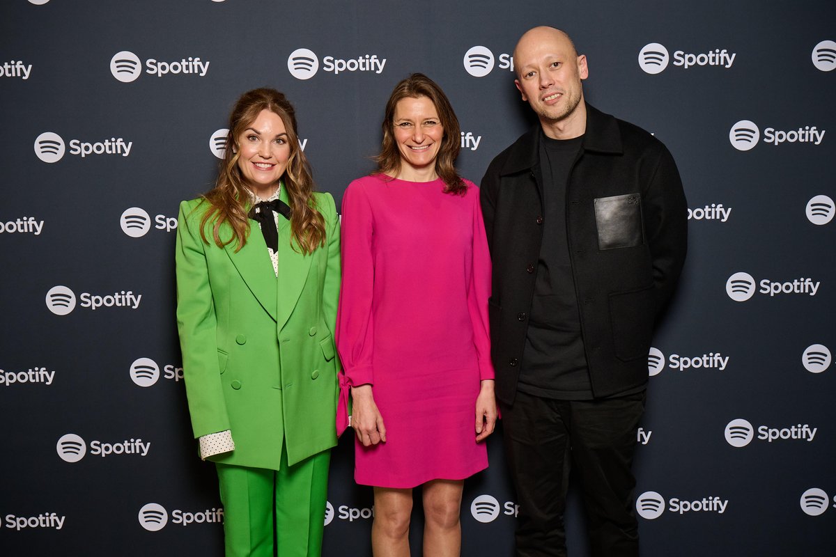 British music is breaking records everywhere 🌎 It was great to be at @Spotify’s Igniting Innovation event this week, seeing how the next generation of talent is achieving international success & keeping UK artists at the top of the charts.