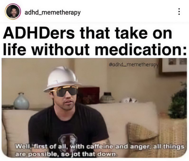 🚧👷‍♀️👷‍♂️😏

#Neurodivergent #Neurodiversity #ADHD #ADHDAwareness
#ADHDSupport #ADHDMemes