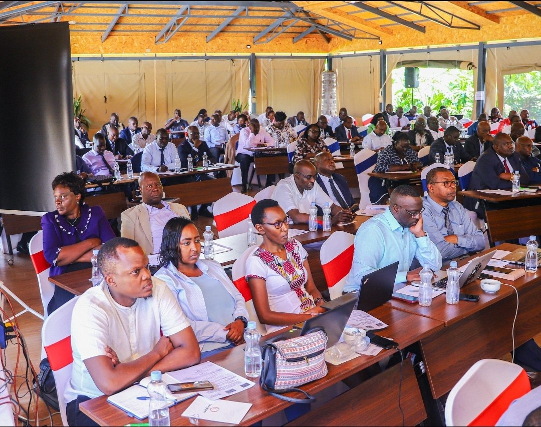 NGCSKE's tweet photo. @OfficePCS_KE Chief of Staff, Mr Joseph Busiega together with @NGCSKE staff led by Anne Olubendi attended a high level National Government Coordination meeting organised by @InteriorKE and @FAOKenya @FAO at @KisumuCiala this morning #NGCScoordinates #BeTA #GoKDelivers https://t.co/0FHfPkn2kb