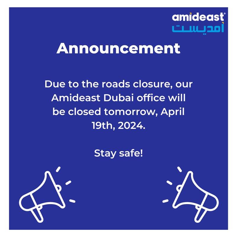 Amideast/UAE (@amideastuae) on Twitter photo 