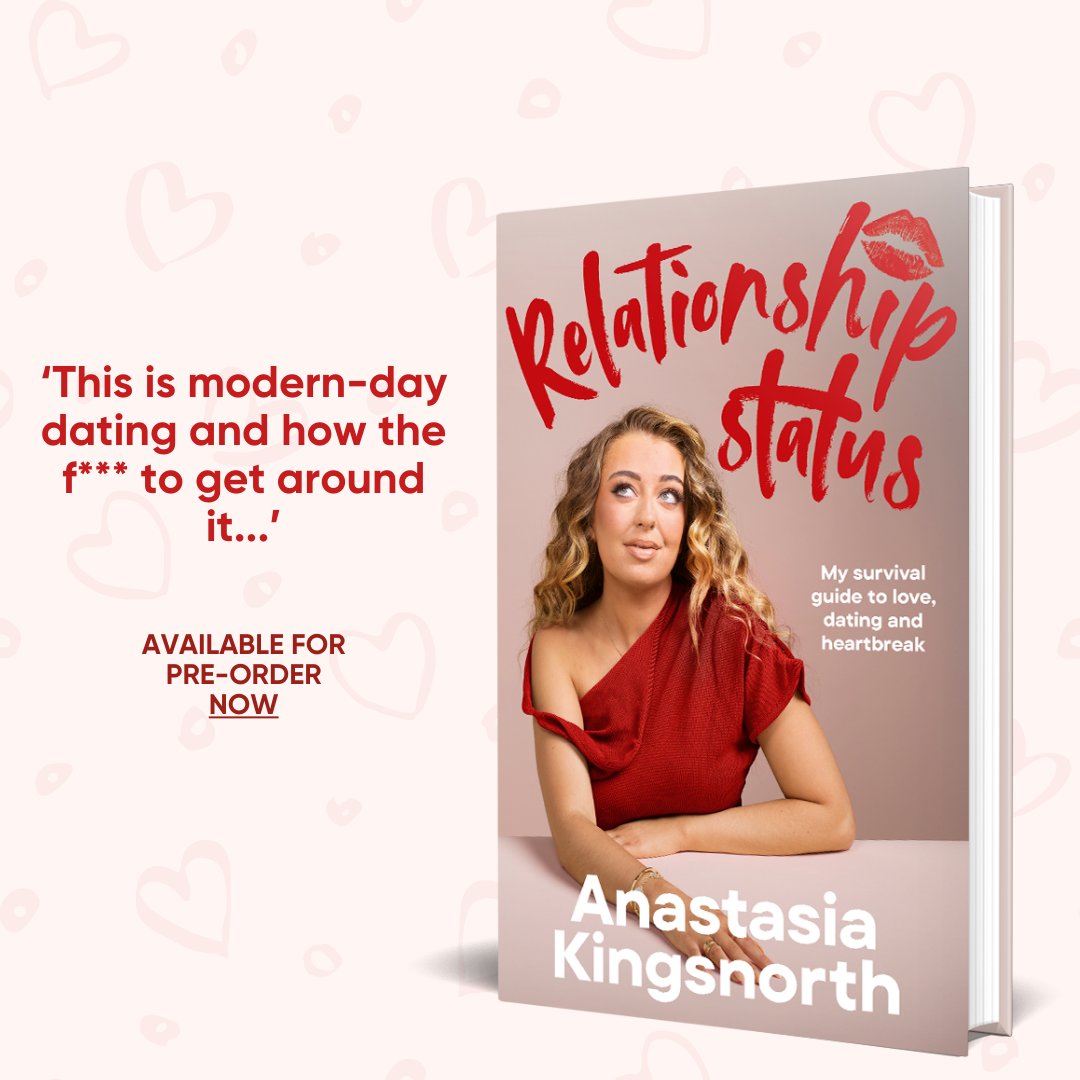 'Whether it's getting the ick or being ghosted, holiday flings or becoming friends with benefits, I've been through it all and I'm here to help you with the lessons I've learned along the way.' - Anastasia x Signed copies available to preorder now! bit.ly/3U6yOk6