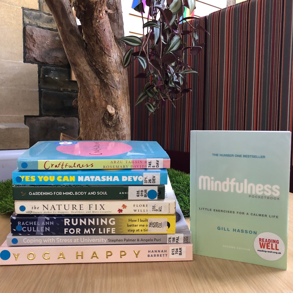 We're familiar with the stress you can feel as deadlines start to creep closer. ⁠
⁠
Remember to be kind to yourself, make use of our #Wellbeing spaces, and explore our wide range of Wellbeing resources - here are just a few🌸 ⁠ 

#StressAwarenessMonth