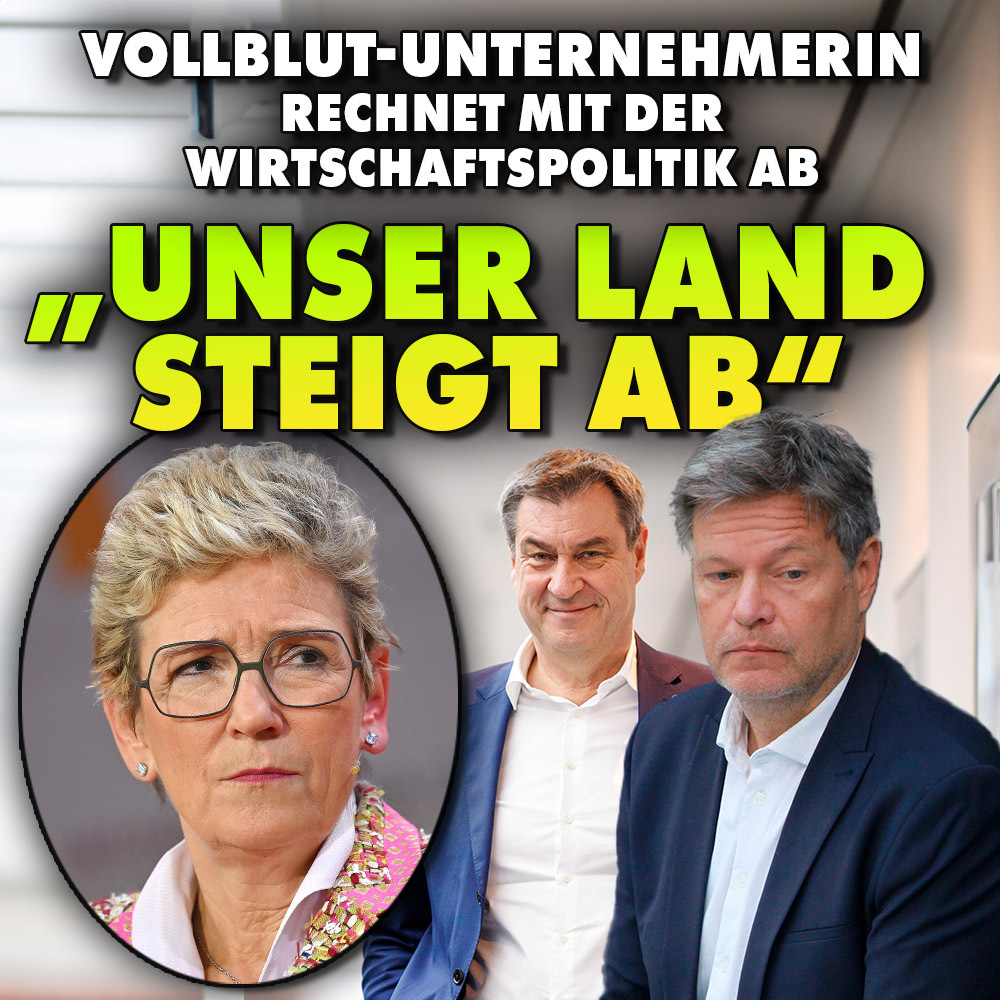 niusde_'s tweet photo. „Unser Land steigt ab“, es habe sich einer „Wünsch-dir-was-Illusion“ hingegeben, warnt die Unternehmerin Angelique Renkhoff-Mücke beim Ludwig-Erhard-Gipfel am Tegernsee. https://t.co/PuVL8wmjqC https://t.co/7jfMkBofNa
