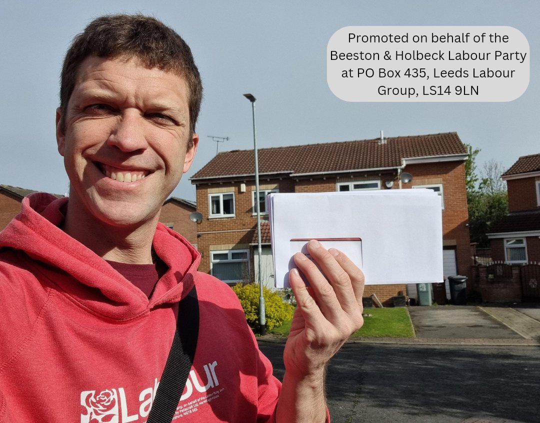 This weekend postal 📫 votes will start arriving, do fill them in and return ASAP! #VoteLabour We've got a great #teamlabour candidates here in Leeds and I've been out (in the 🌞 with @AnnieBHLabour and others) delivering letters for @Shafalileeds and @iqballeeds.