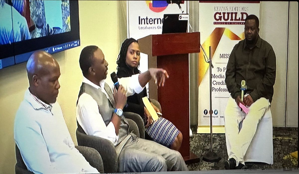 Internews in Kenya (@internewske) on Twitter photo Getting it from the “horses mouth”! A panel discussion of current and past <a href="/earthjournalism/">Earth Journalism Network</a> Network’s beneficiaries (journalists) currently ongoing at the #FollowTheMoney Editors Media roundtable in Nairobi. Peter Ongera (L), Peter Muiruri (C), and <a href="/ungaji/">pauline ongaji</a> of <a href="/NationAfrica/">Daily Nation</a> Getting it from the “horses mouth”! A panel discussion of current and past <a href="/earthjournalism/">Earth Journalism Network</a> Network’s beneficiaries (journalists) currently ongoing at the #FollowTheMoney Editors Media roundtable in Nairobi. Peter Ongera (L), Peter Muiruri (C), and <a href="/ungaji/">pauline ongaji</a> of <a href="/NationAfrica/">Daily Nation</a>