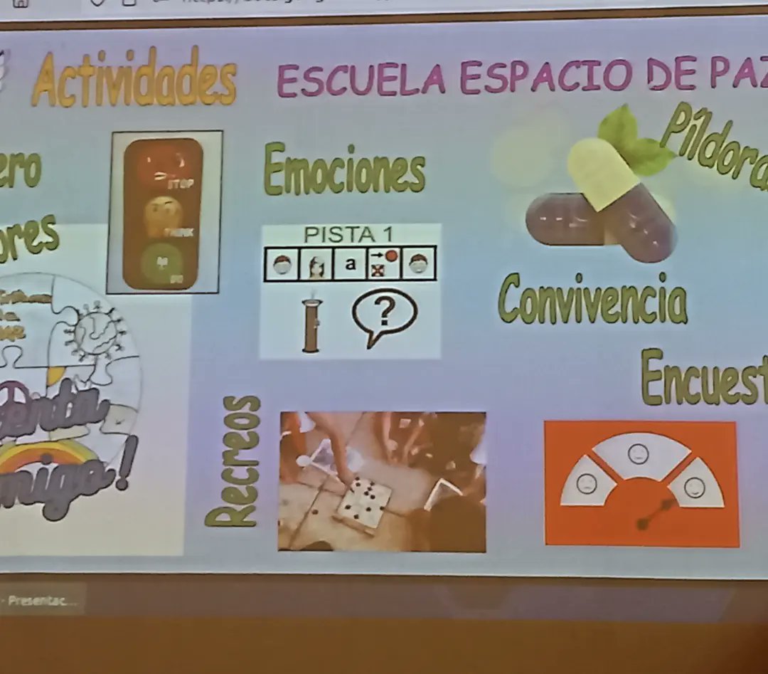 cepantequera's tweet photo. @maripach_mar
 nos presenta las actuaciones de convivencia que se realizan en el CEIP Infante Don Fernando, en el encuentro de coordinadores/as de "Escuela: Espacio de Paz" @Malagaconvive https://t.co/rXY5BhuLaa