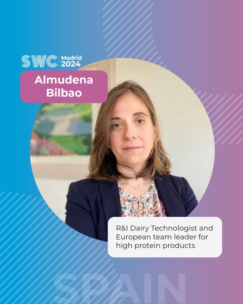 👍⭐️ TALK Almudena Bilbao Calabuig, R&I Dairy Technologist and European team leader for high protein products at @Danone 
WOMEN CONGRESS MADRID 2024.
📆 9 de mayo en @CaixaForum 
🎟️Programa e inscripciones lnkd.in/d2MC6eE3 #SWCMadrid24 #talento #EmpresasSTEM