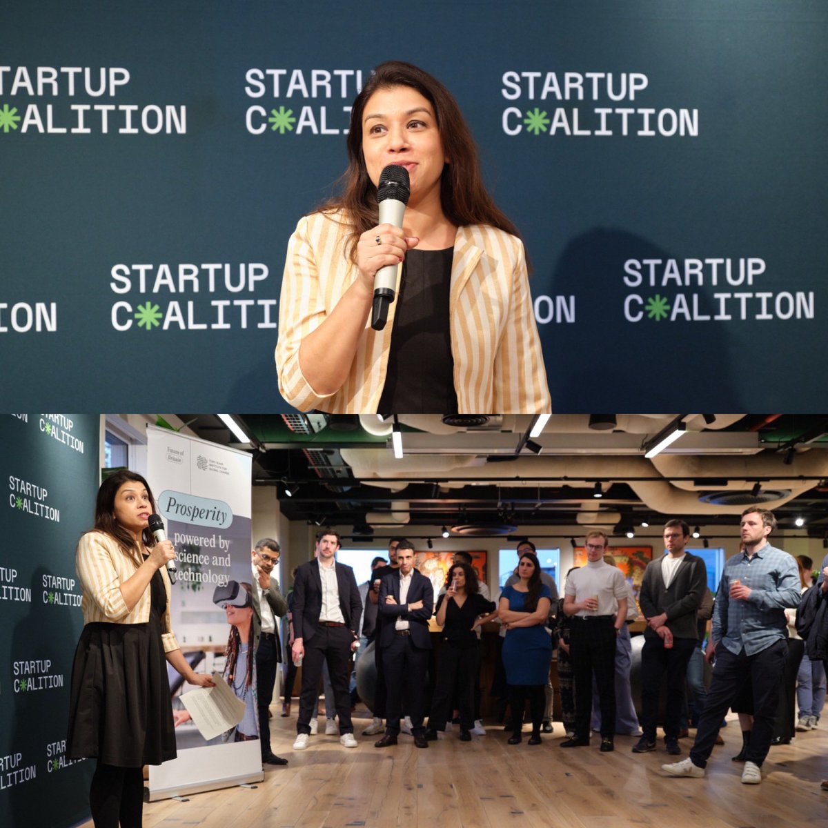 TulipSiddiq's tweet photo. Thank you to @StartupCltn and @InstituteGC for inviting me to speak at the launch of their fantastic ‘Progressive Vision for Fintech’ report yesterday.

Labour will embrace innovation and empower the FinTech sector to drive growth in every part of the British economy. https://t.co/bgSF7XOGNI